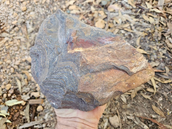 Tiger Iron rough rock TIR182