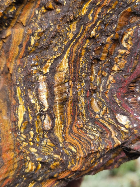 Tiger Iron rough rock TIR182