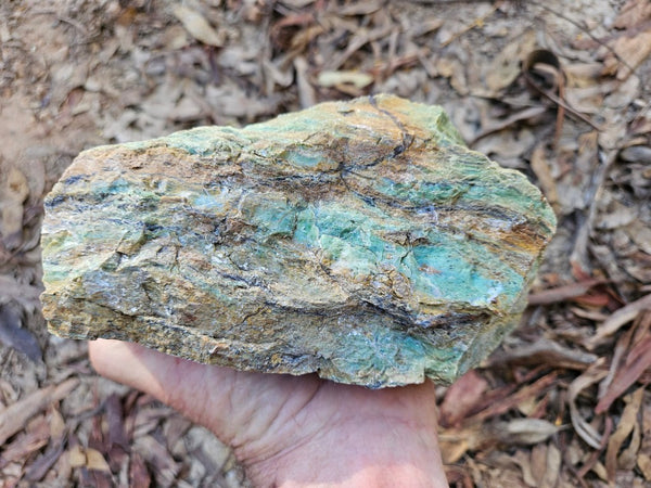 Opalised Serpentine rough.  OSR 111