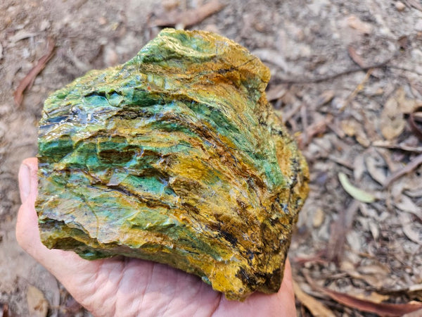 Opalised Serpentine rough.  OSR 111