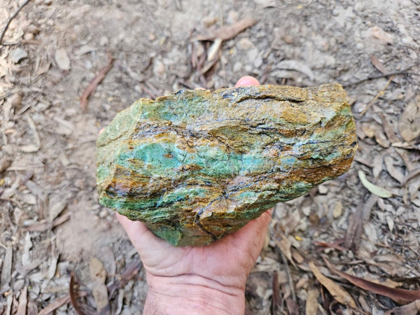 Opalised Serpentine rough.  OSR 111