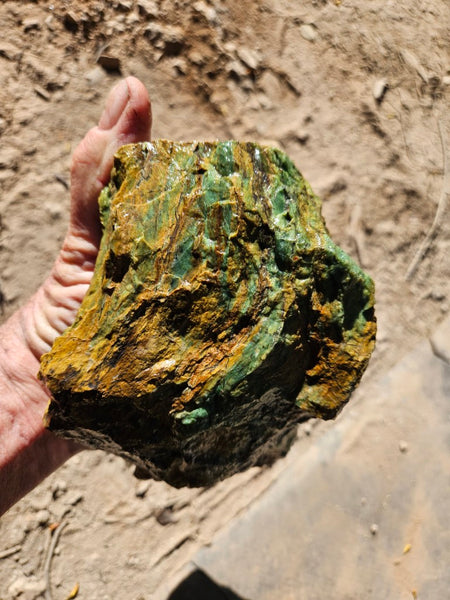 Opalised Serpentine rough.  OSR 111