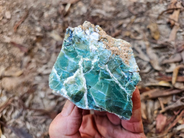Green Opal  rough.  GOR 140