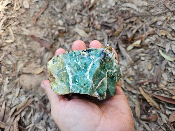 Green Opal  rough.  GOR 140