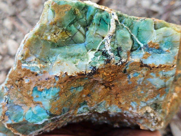 Green Opal  rough.  GOR 139