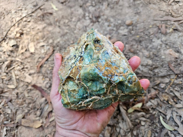Green Opal  rough.  GOR 139