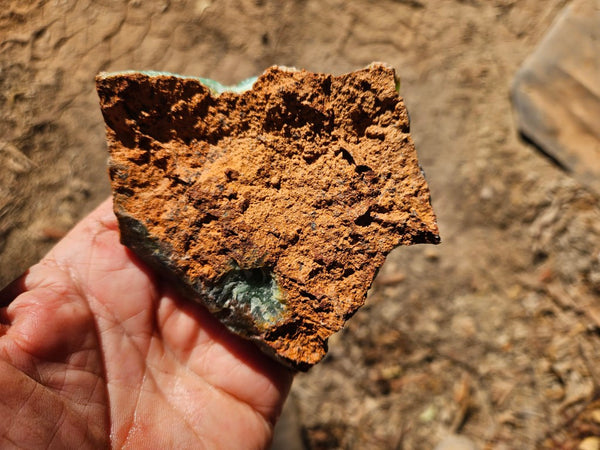 Chrysoprase rough.  CHR 201