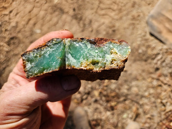 Chrysoprase rough.  CHR 201
