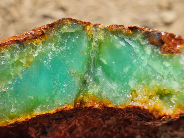 Chrysoprase rough.  CHR 201