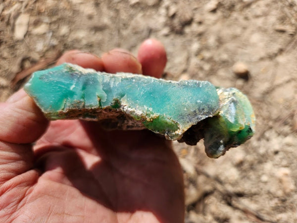 Chrysoprase rough.  CHR 205