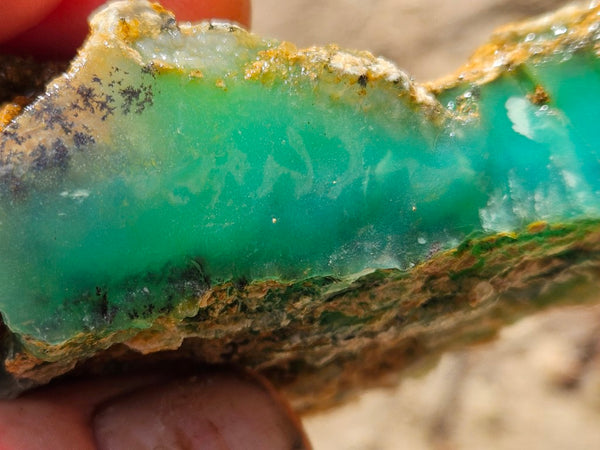 Chrysoprase rough.  CHR 205