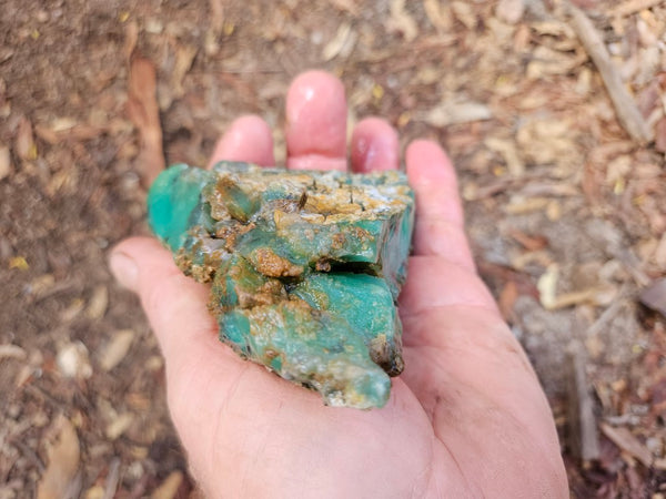 Chrysoprase rough.  CHR 205