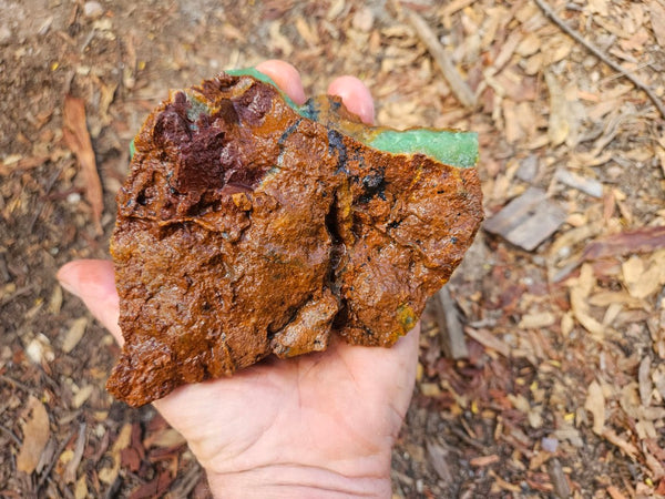 Chrysoprase rough.  CHR 203