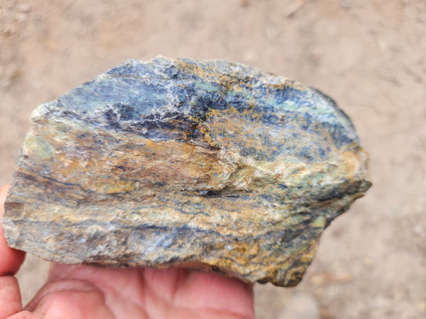 Opalised Serpentine rough.  OSR 112