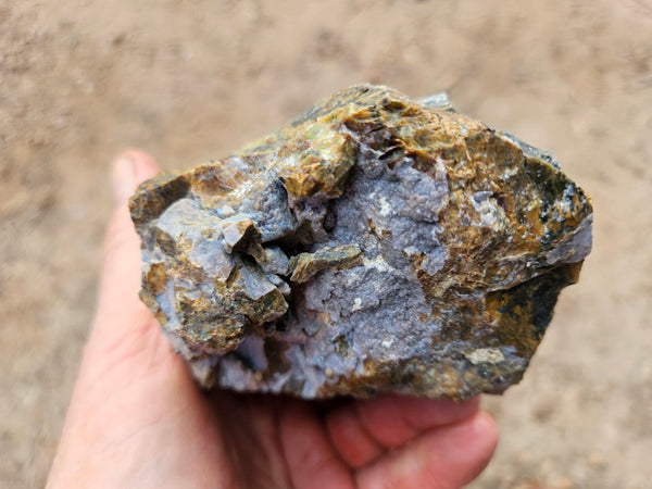 Opalised Serpentine rough.  OSR 112