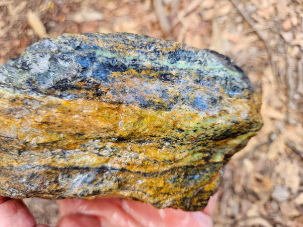 Opalised Serpentine rough.  OSR 112