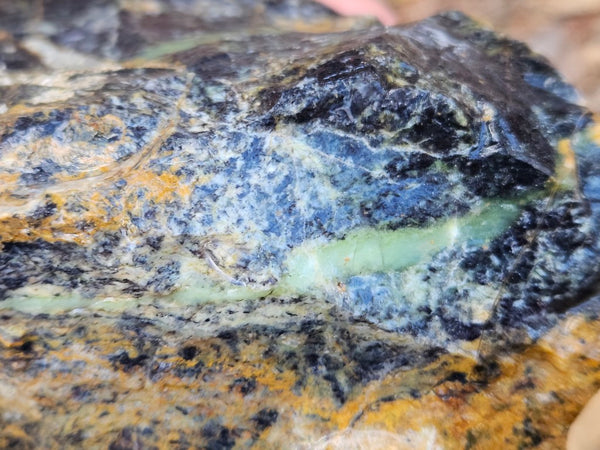 Opalised Serpentine rough.  OSR 112