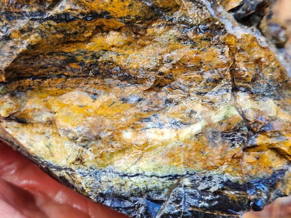 Opalised Serpentine rough.  OSR 112