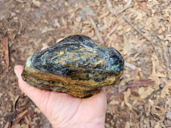 Opalised Serpentine rough.  OSR 112