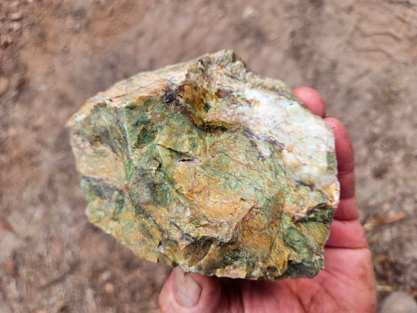Opalised Serpentine rough.  OSR 113