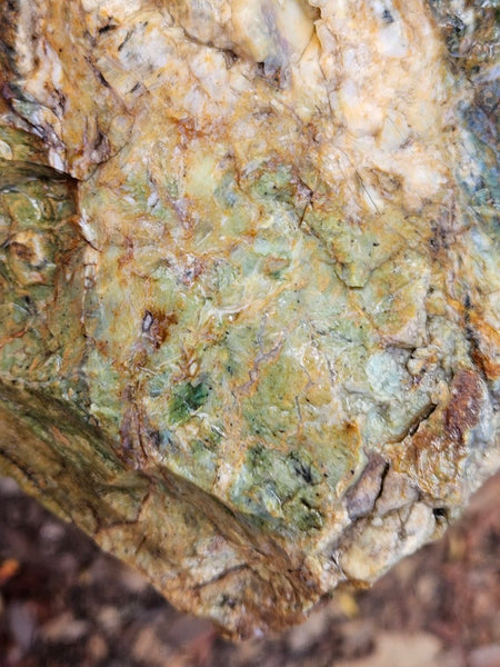 Opalised Serpentine rough.  OSR 113