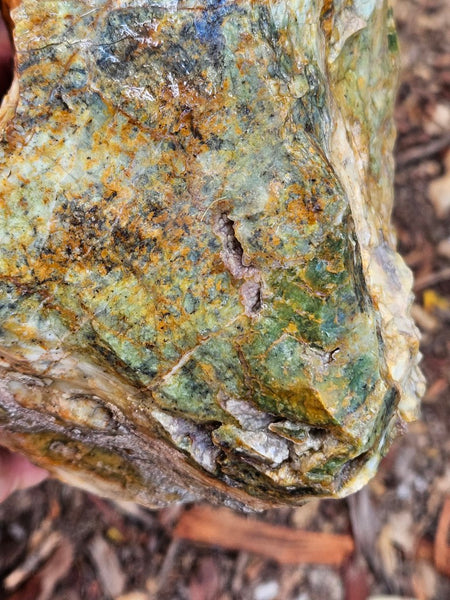 Opalised Serpentine rough.  OSR 113