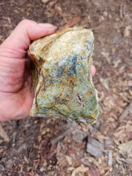 Opalised Serpentine rough.  OSR 113