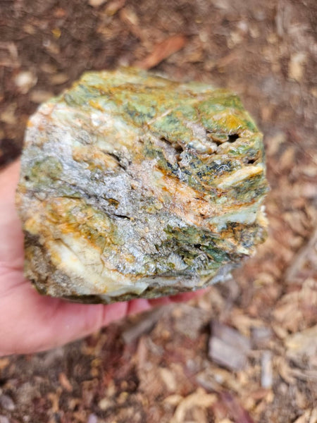 Opalised Serpentine rough.  OSR 113