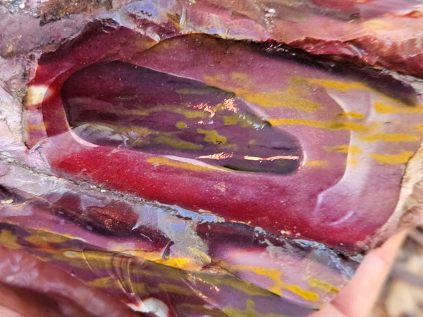 Mookaite rough.  MKR 271