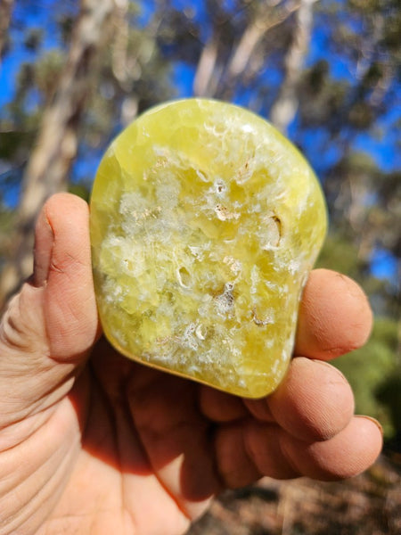 Tumble Polished Prehnite PRT115