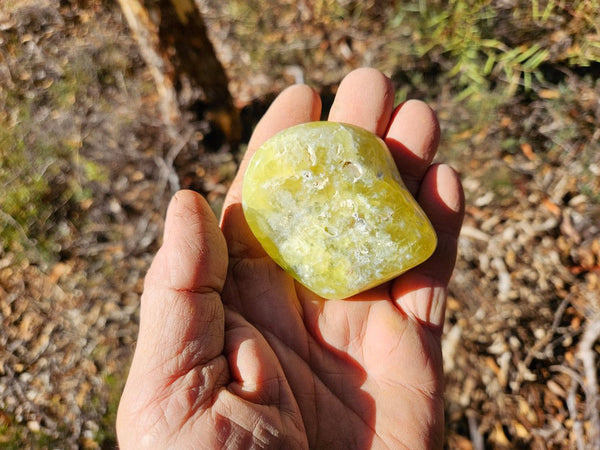 Tumble Polished Prehnite PRT115