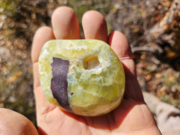 Tumble Polished Prehnite PRT115