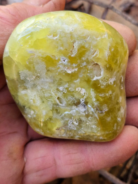 Tumble Polished Prehnite PRT115