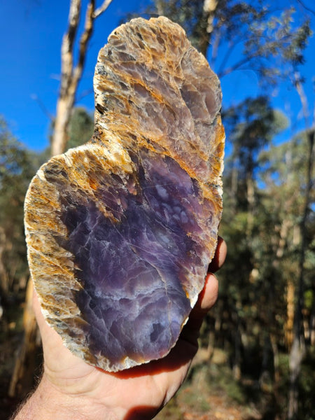 Purple Chalcedony  PU153