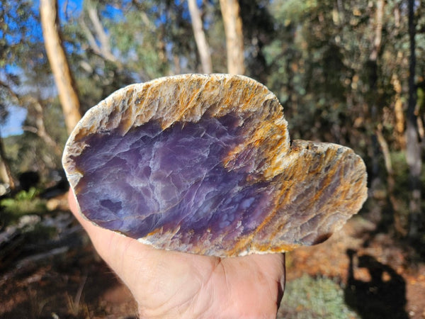 Purple Chalcedony  PU153