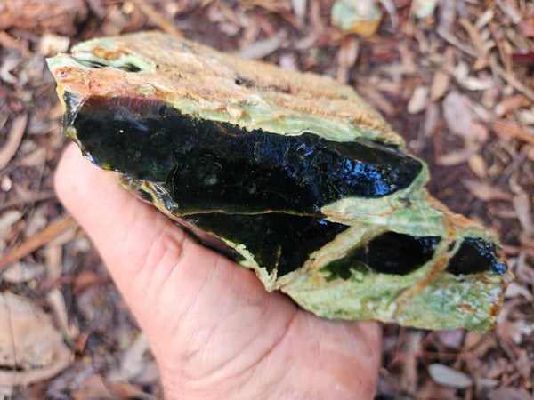 Rough Chrome Chalcedony CCR167