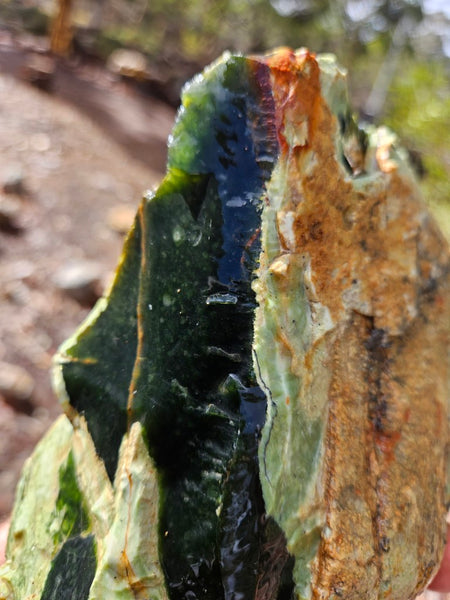 Rough Chrome Chalcedony CCR167
