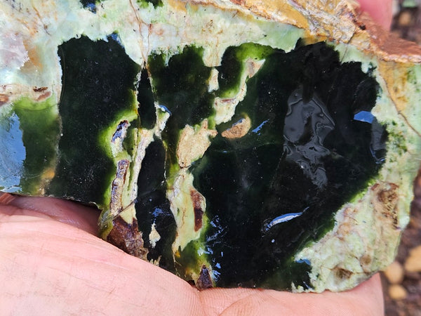 Rough Chrome Chalcedony CCR169