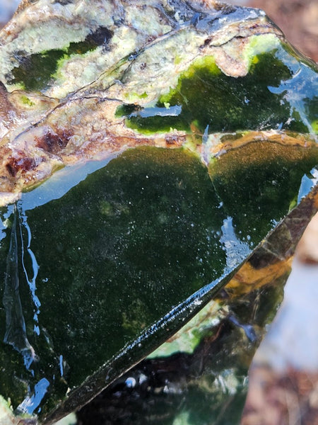 Rough Chrome Chalcedony CCR170