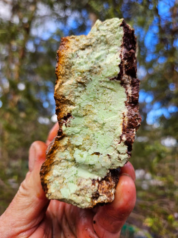 Lime magnesite rough.  LMR 130