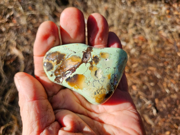 Tumble Polished Lime Magnesite ( Lemon Chrysoprase) LCT121
