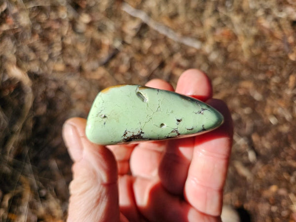 Tumble Polished Lime Magnesite ( Lemon Chrysoprase) LCT121