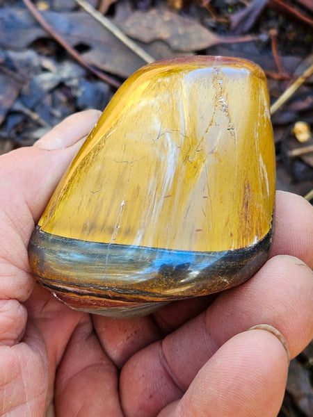 Tumble polished Marramamba Tiger Eye TET107