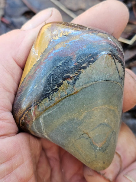 Tumble polished Marramamba Tiger Eye TET107