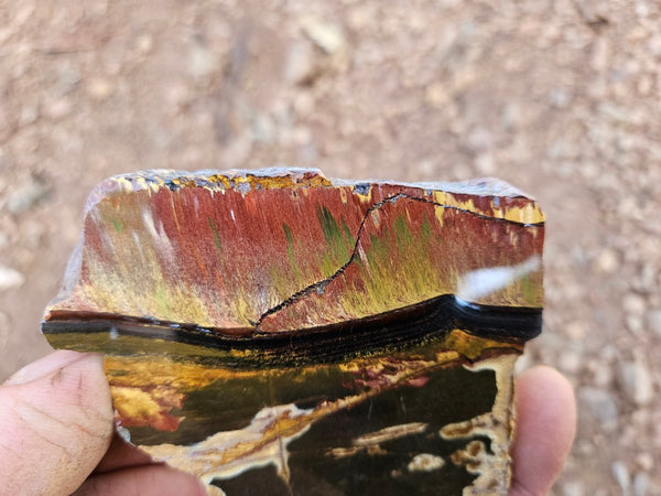 Polished Tiger Eye slab TE468