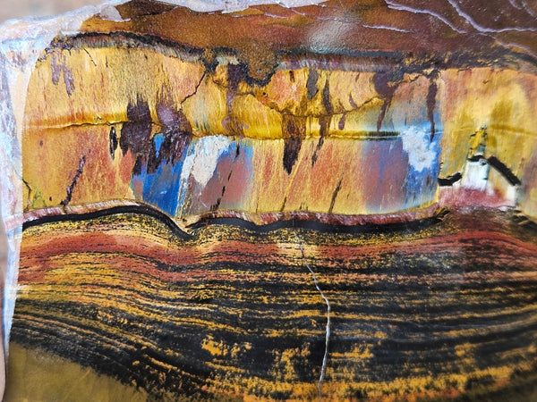 Polished Tiger Eye slab TE466