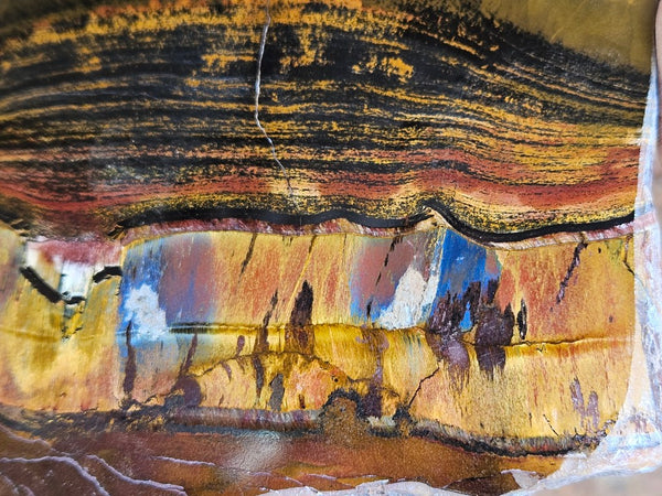 Polished Tiger Eye slab TE466