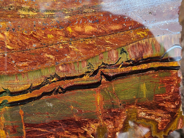 Polished Tiger Eye slab TE467
