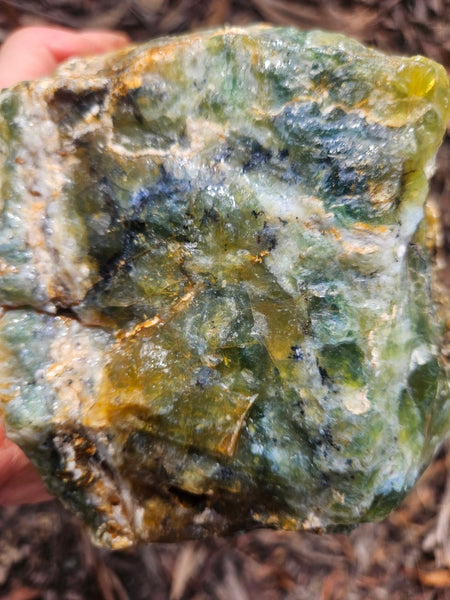 Green Opal  rough.  GOR 141