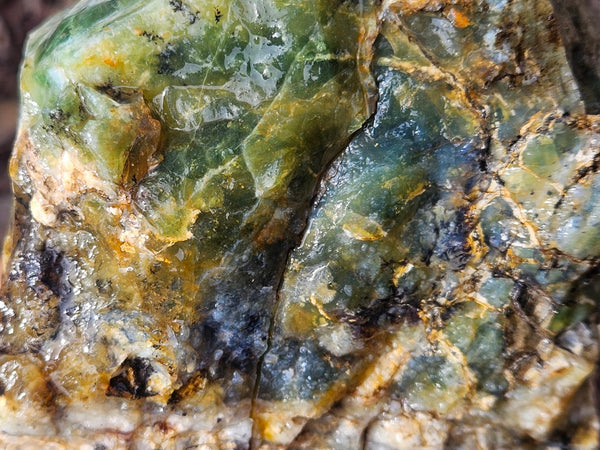 Green Opal  rough.  GOR 141